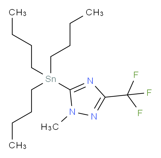 1-methyl-5-(tributylstannyl)-3-(trifluoromethyl)-1H-1,2,4-triazole