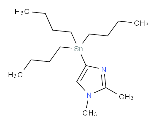 1,2-dimethyl-4-(tributylstannyl)-1H-imidazole