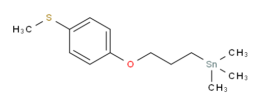 trimethyl(3-(4-(methylthio)phenoxy)propyl)stannane