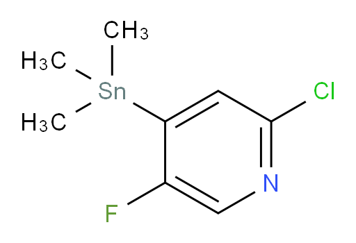 2-chloro-5-fluoro-4-(trimethylstannyl)pyridine