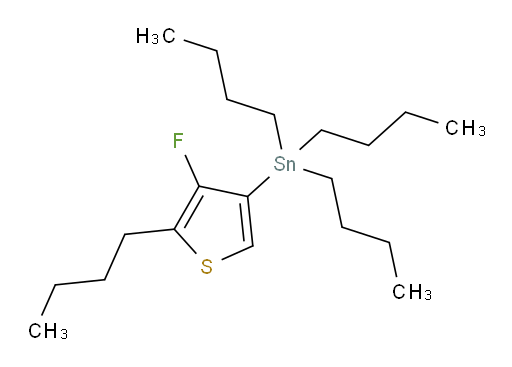 tributyl(5-butyl-4-fluorothiophen-3-yl)stannane