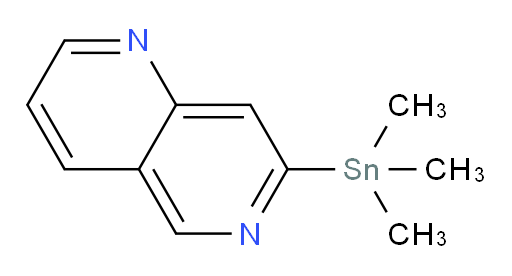 7-(trimethylstannyl)-1,6-naphthyridine