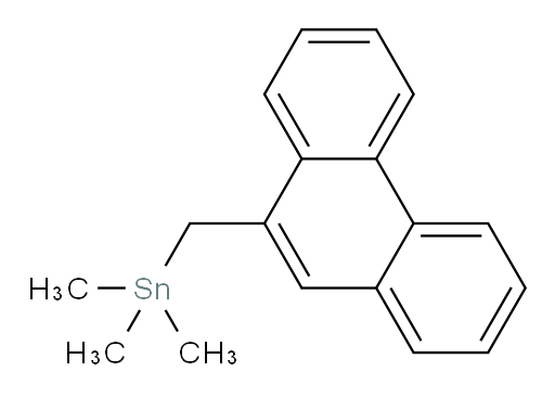 trimethyl(phenanthren-9-ylmethyl)stannane