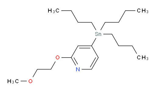 2-(2-methoxyethoxy)-4-(tributylstannyl)pyridine