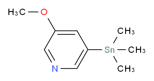 3-methoxy-5-(trimethylstannyl)pyridine