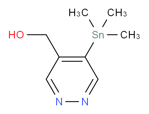 (5-(trimethylstannyl)pyridazin-4-yl)methanol