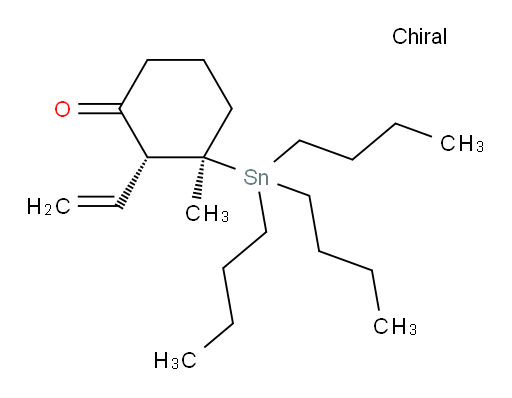 (2R,3R)-3-methyl-3-(tributylstannyl)-2-vinylcyclohexanone