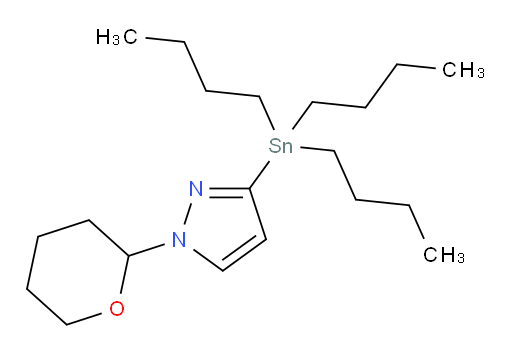 1-(tetrahydro-2H-pyran-2-yl)-3-(tributylstannyl)-1H-pyrazole