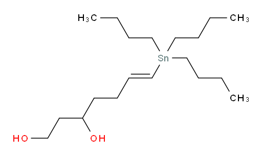 (E)-7-(tributylstannyl)hept-6-ene-1,3-diol