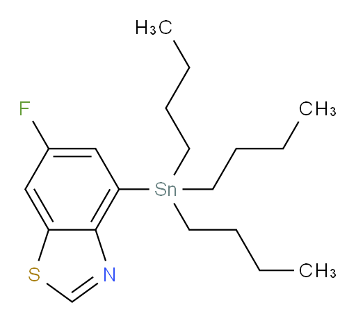 6-fluoro-4-(tributylstannyl)benzo[d]thiazole