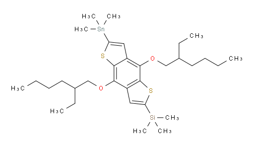 (4,8-bis((2-ethylhexyl)oxy)-6-(trimethylstannyl)benzo[1,2-b:4,5-b']dithiophen-2-yl)trimethylsilane