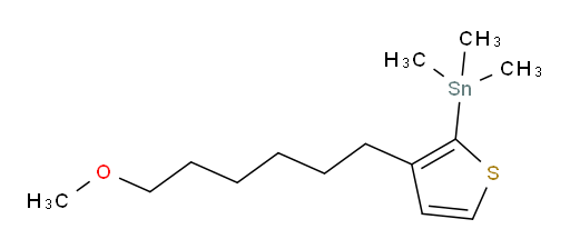 (3-(6-methoxyhexyl)thiophen-2-yl)trimethylstannane