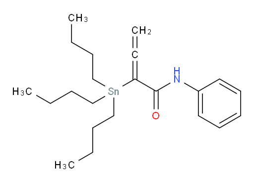 N-phenyl-2-(tributylstannyl)buta-2,3-dienamide