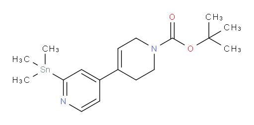 tert-butyl 2'-(trimethylstannyl)-5,6-dihydro-[4,4'-bipyridine]-1(2H)-carboxylate