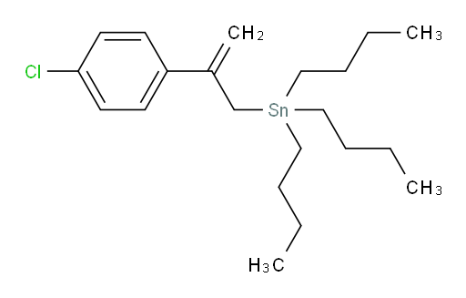 tributyl(2-(4-chlorophenyl)allyl)stannane