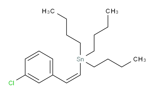 (Z)-tributyl(3-chlorostyryl)stannane