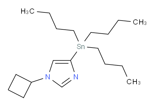 1-cyclobutyl-4-(tributylstannyl)-1H-imidazole