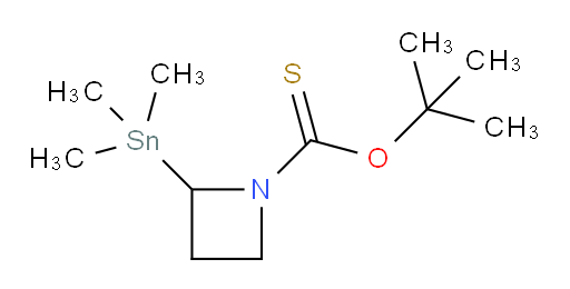 O-tert-butyl 2-(trimethylstannyl)azetidine-1-carbothioate