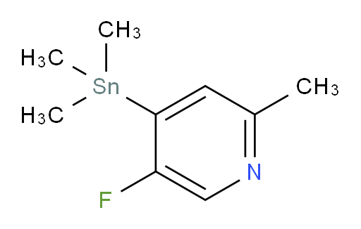 5-fluoro-2-methyl-4-(trimethylstannyl)pyridine