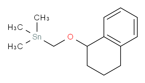 trimethyl(((1,2,3,4-tetrahydronaphthalen-1-yl)oxy)methyl)stannane