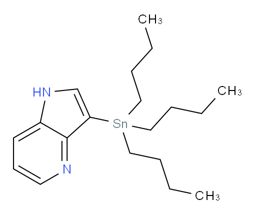 3-(tributylstannyl)-1H-pyrrolo[3,2-b]pyridine