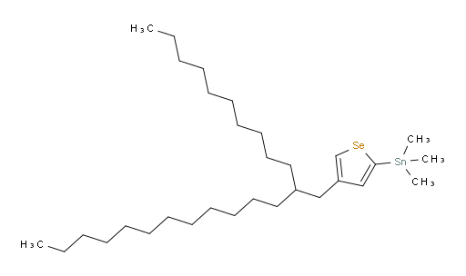 (4-(2-decyltetradecyl)selenophen-2-yl)trimethylstannane