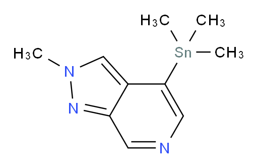 2-methyl-4-(trimethylstannyl)-2H-pyrazolo[3,4-c]pyridine