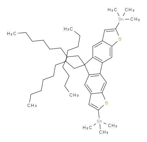 (5,5-bis(2-butyloctyl)-5H-fluoreno[3,2-b:6,7-b']dithiophene-2,8-diyl)bis(trimethylstannane)