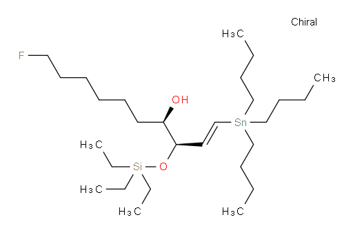 (3R,4R,E)-10-fluoro-1-(tributylstannyl)-3-((triethylsilyl)oxy)dec-1-en-4-ol