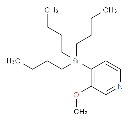 3-methoxy-4-(tributylstannyl)pyridine