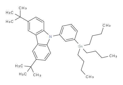 3,6-di-tert-butyl-9-(3-(tributylstannyl)phenyl)-9H-carbazole