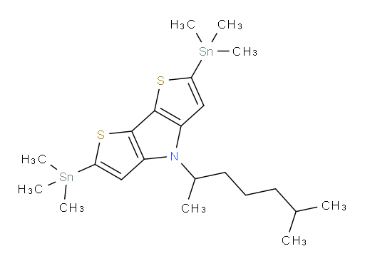 4-(6-methylheptan-2-yl)-2,6-bis(trimethylstannyl)-4H-dithieno[3,2-b:2',3'-d]pyrrole