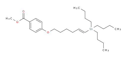 (E)-methyl 4-((6-(tributylstannyl)hex-5-en-1-yl)oxy)benzoate