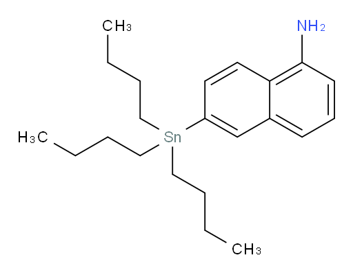 6-(tributylstannyl)naphthalen-1-amine