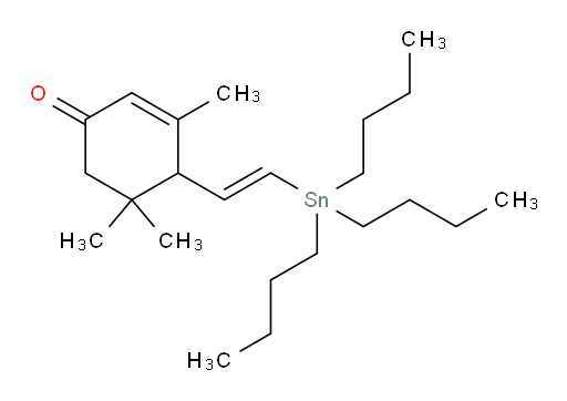(E)-3,5,5-trimethyl-4-(2-(tributylstannyl)vinyl)cyclohex-2-enone