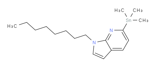 1-octyl-6-(trimethylstannyl)-1H-pyrrolo[2,3-b]pyridine