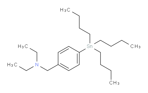 N-ethyl-N-(4-(tributylstannyl)benzyl)ethanamine