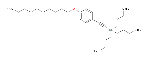 tributyl((4-(decyloxy)phenyl)ethynyl)stannane