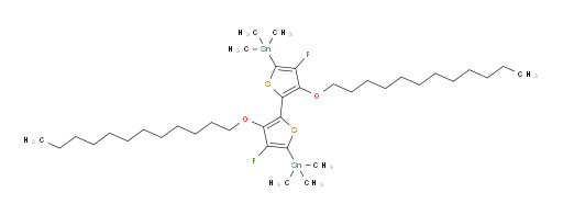 (3,3'-bis(dodecyloxy)-4,4'-difluoro-[2,2'-bithiophene]-5,5'-diyl)bis(trimethylstannane)