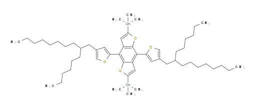 (4,8-bis(4-(2-hexyldecyl)thiophen-2-yl)benzo[1,2-b:4,5-b']dithiophene-2,6-diyl)bis(trimethylstannane)