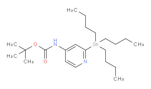 tert-butyl (2-(tributylstannyl)pyridin-4-yl)carbamate