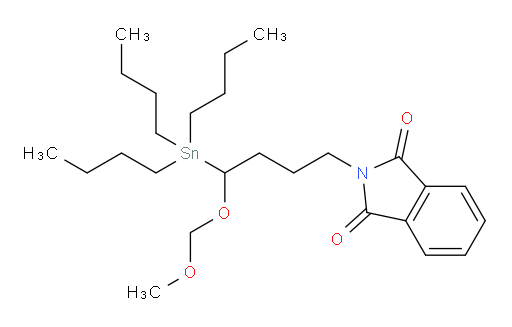 2-(4-(methoxymethoxy)-4-(tributylstannyl)butyl)isoindoline-1,3-dione