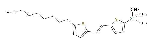 (E)-trimethyl(5-(2-(5-octylthiophen-2-yl)vinyl)thiophen-2-yl)stannane