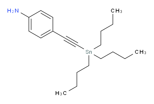 4-((tributylstannyl)ethynyl)aniline