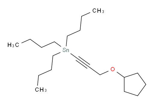 tributyl(3-(cyclopentyloxy)prop-1-yn-1-yl)stannane