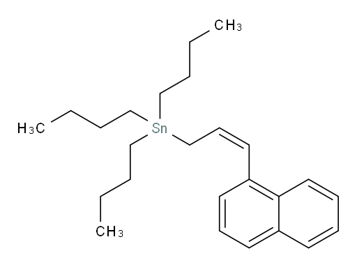 (Z)-tributyl(3-(naphthalen-1-yl)allyl)stannane