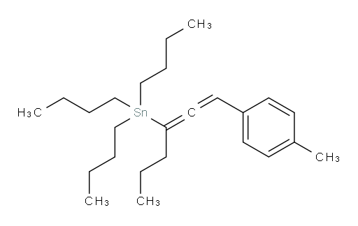 tributyl(1-(p-tolyl)hexa-1,2-dien-3-yl)stannane