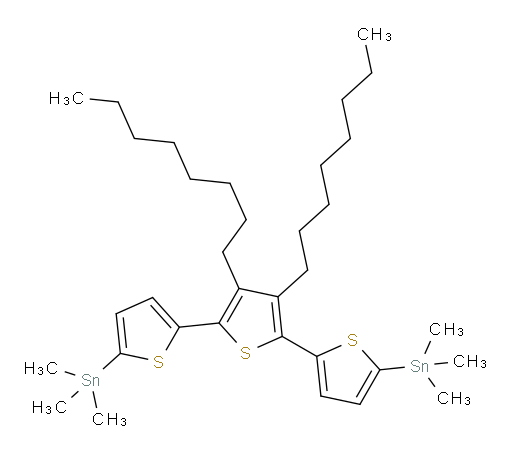 (3',4'-dioctyl-[2,2':5',2''-terthiophene]-5,5''-diyl)bis(trimethylstannane)