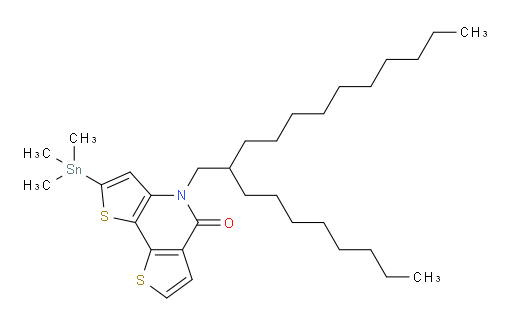 4-(2-octyldodecyl)-2-(trimethylstannyl)dithieno[3,2-b:2',3'-d]pyridin-5(4H)-one
