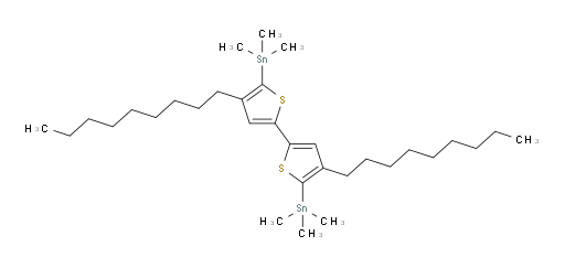 (4,4'-dinonyl-[2,2'-bithiophene]-5,5'-diyl)bis(trimethylstannane)
